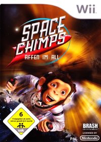 Space Chimps Wii US box art